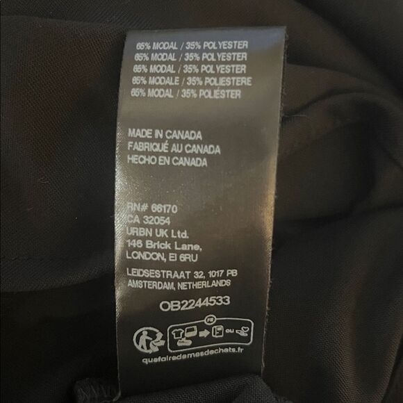 Kimchi Blue for Urban Outfitters NWT Size Large Black Georgiana Slip Midi Skirt - Picture 11 of 13